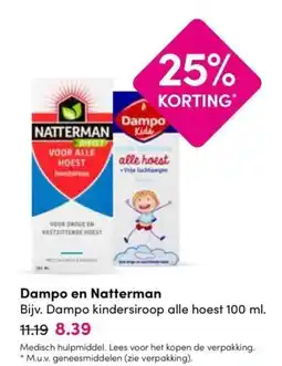 Drogisterij Visser Dampo en Natterman aanbieding