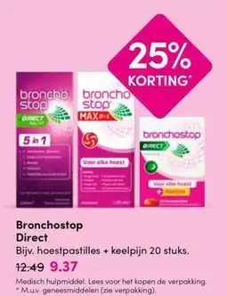 Drogisterij Visser Bronchostop Direct aanbieding