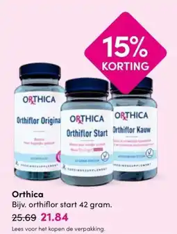 Drogisterij Visser Orthica aanbieding