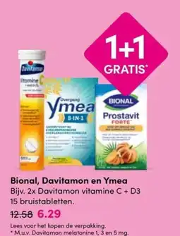 Drogisterij Visser Bional, Davitamon en Ymea aanbieding