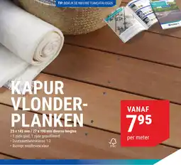 Pontmeyer Kapur vlonderplanken aanbieding