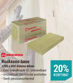Pontmeyer Rockwool Rocksono base aanbieding
