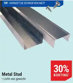 Pontmeyer Metal Stud aanbieding