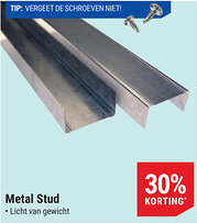Pontmeyer Metal Stud aanbieding
