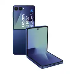 MediaMarkt SAMSUNG Galaxy Z Flip7 - 5G - 256 GB Blauw aanbieding