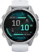 MediaMarkt GARMIN fenix 8 - 43 mm - Smartwatch Wit aanbieding