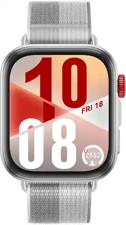 MediaMarkt HUAWEI FIT 4 Smartwatch Zilver aanbieding