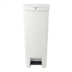 Bol.com Brabantia StepUp Prullenbak - Pedaalemmer - 40 liter - Light Grey aanbieding