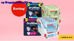Bol.com op Huggies&DryNites aanbieding