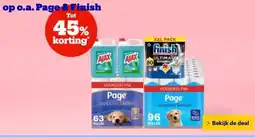 Bol.com op o.a. Page & Finish aanbieding