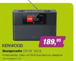 EP Kenwood CR-ST 120 S DAB+ Radio Zwart aanbieding