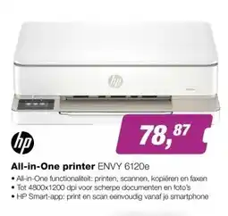 EP HP ENVY 6120e All-in-One Printer aanbieding