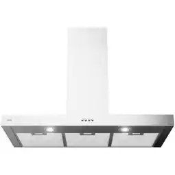 MediaMarkt ETNA AB290RVS - Afzuigkap (Muur bevestigde kap) - breedte 90 cm - 620 m³/h - 69 dB(A) aanbieding