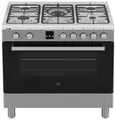 MediaMarkt ETNA FG190RVS - Fornuis - Gas - breedte 90 cm aanbieding