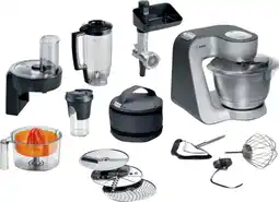 MediaMarkt BOSCH MUM Serie 4 MUM58359 Keukenmachine Zilver 1000 W aanbieding