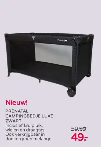 Prenatal Prénatal Campingbedje Luxe aanbieding