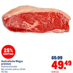 Makro Australische Wagyu premium aanbieding