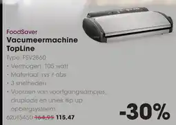 HANOS Vacumeermachine TopLine aanbieding