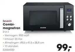 HANOS Severin Combi- magnetron aanbieding