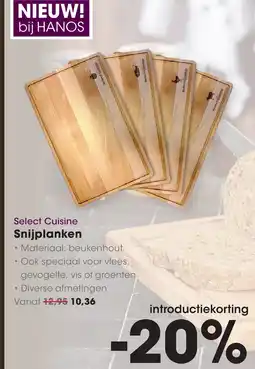 HANOS Snijplanken aanbieding