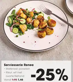 HANOS Serviesserie Renee aanbieding