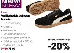 HANOS Veiligheidsschoen Iconic aanbieding