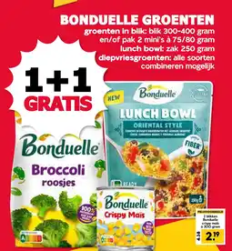 De Boerenschuur Bonduelle Groenten aanbieding