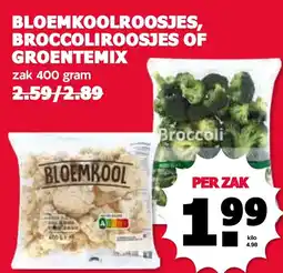 De Boerenschuur Bloemkoolroosjes, Broccoliroosjes Of Groentemix aanbieding
