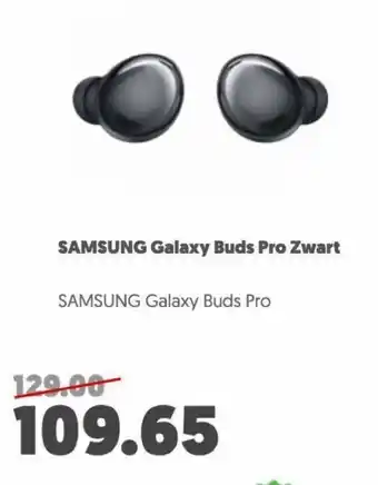 MediaMarkt Samsung galaxy buds pro zwart aanbieding