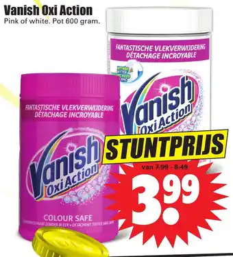 Dirk Vanish oxi action 600g aanbieding