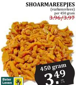 De Boerenschuur Shoarmareepjes aanbieding