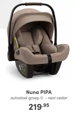 Baby & Tiener Nuna PIPA aanbieding