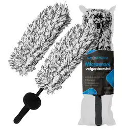 ANWB Auto Gepolijst Microvezel Velgenborstel Wit aanbieding