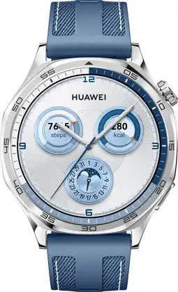 Coolblue Huawei Watch GT5 Zilver/Blauw 46mm aanbieding