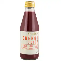 Holland & Barrett G’nger Energy Juice - 200ml aanbieding