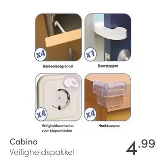 Baby & Tiener Cabino Veiligheidspakket aanbieding