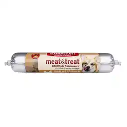 Zooplus Fleischeslust meat & treat Trainingsworst - Voordeelpakket: Kip met Kwark 6 x 80 g aanbieding