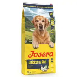 Zooplus Josera Medi/Maxi Adult Kip & Rijst - 3 kg aanbieding