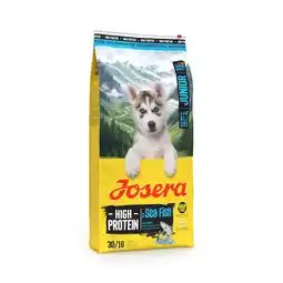 Zooplus 12,5kg Josera High Protein Junior Zeevis droogvoer voor honden aanbieding