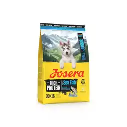 Zooplus 3kg Josera High Protein Junior Zeevis droogvoer voor honden aanbieding