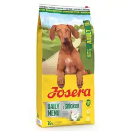 Zooplus 12,5kg Josera Daily Menu Adult Kip Hondenvoer droog aanbieding
