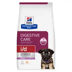 Zooplus Dubbelpak 2x12kg Hill's Prescription Diet i/d Digestive Care Puppy met kip droog hondenvoer aanbieding