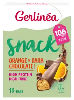 De Online Drogist Gerlinéa Snack Orange & Dark Chocolate Repen aanbieding