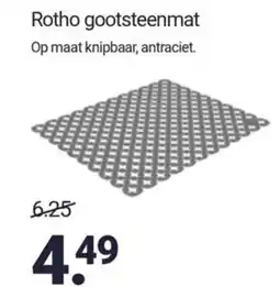 Inter Chalet Rotho gootsteenmat aanbieding