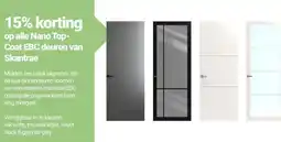 Inter Chalet Nano Top Coat EBC deuren van Skantrae aanbieding