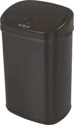 Bol.com 4cookz Clever Square Black 58 liter Sensor Prullenbak - 29x40x68cm aanbieding