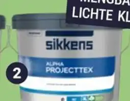 Inter Chalet Sikkens Alpha Projecttex aanbieding