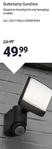 Inter Chalet Buitenlamp Sunshine aanbieding