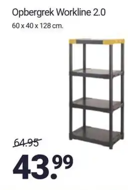 Inter Chalet Opbergrek Workline 2.0 aanbieding