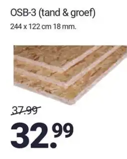 Inter Chalet OSB-3 aanbieding